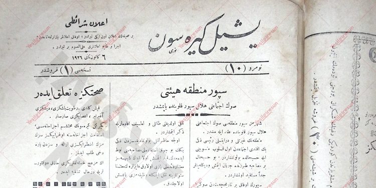 6 Ocak 1926 – Sayı 10