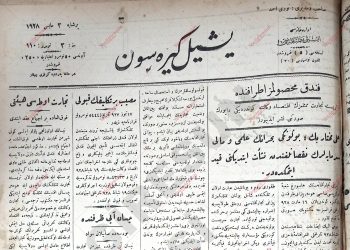 3 Mayıs 1928 – Sayı 110