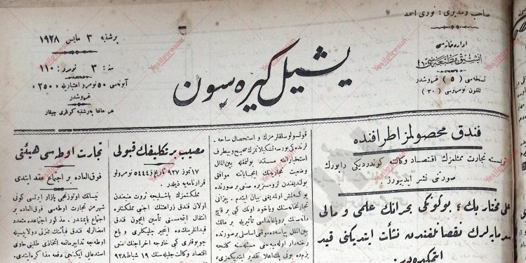 3 Mayıs 1928 – Sayı 110