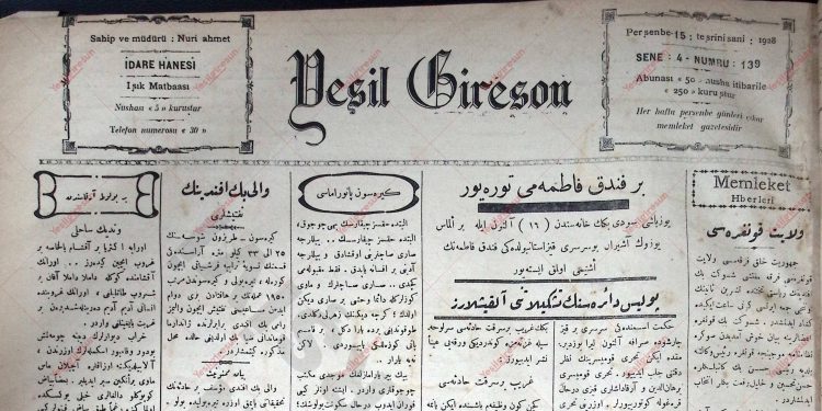 15 Kasım 1928 – Sayı 139