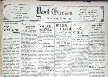 30 Mayıs 1929 – Sayı 165