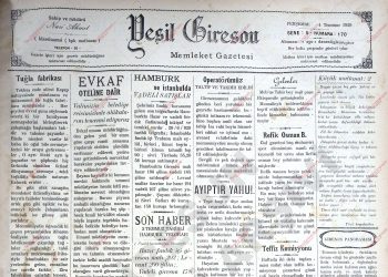 4 Temmuz 1929 – Sayı 170