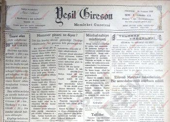 18 Temmuz 1929 – Sayı 172