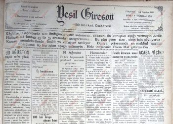 29 Ağustos 1929 – Sayı 178