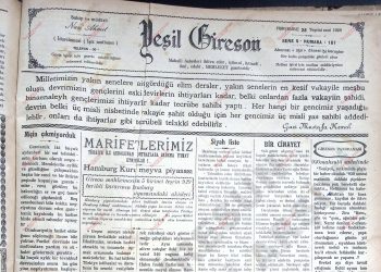 28 Kasım 1929 – Sayı 181