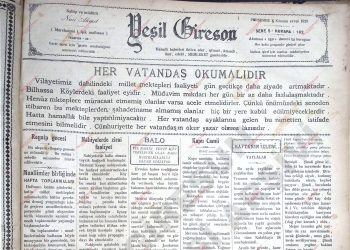 5 Aralık 1929 – Sayı 182