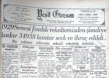 27 Mart 1930 – Sayı 197