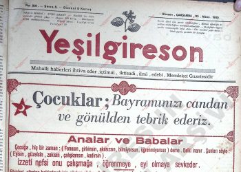 23 Nisan 1930 – Sayı 201