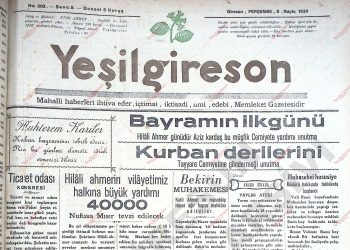 8 Mayıs 1930 – Sayı 203