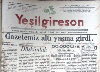 5 Haziran 1930 – Sayı 207