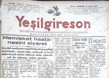 19 Haziran 1930 – Sayı 209