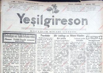 7 Ağustos 1930 – Sayı 216