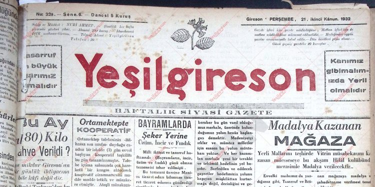 21 Ocak 1932 – Sayı 228