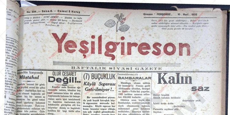 10 Mart 1932 – Sayı 234