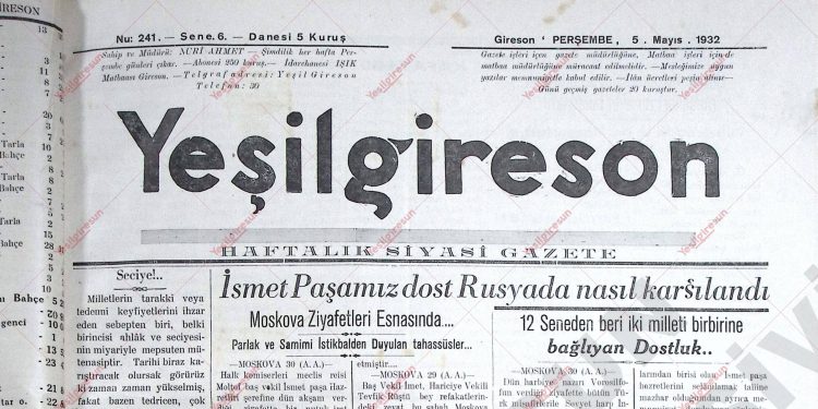 5 Mayıs 1932 – Sayı 241