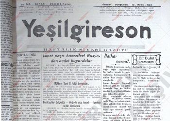 12 Mayıs 1932 – Sayı 242