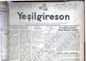 2 Haziran 1932 – Sayı 245