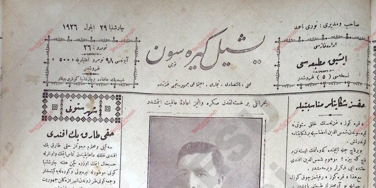 29 Eylül 1926 – Sayı 26