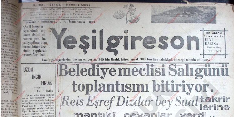 10 Kasım 1932 – Sayı 266