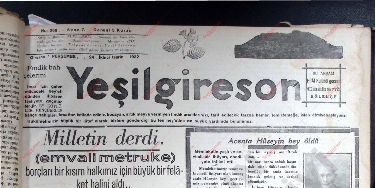 24 Kasım 1932 – Sayı 268