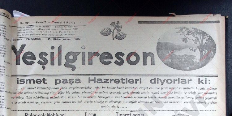 15 Aralık 1932 – Sayı 271