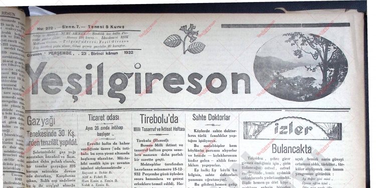 23 Aralık 1932 – Sayı 272