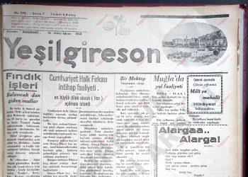 12 Ocak 1933 – Sayı 275