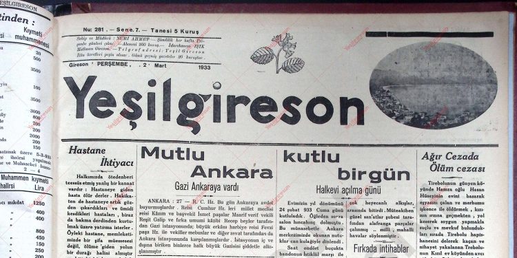 2 Mart 1933 – Sayı 281