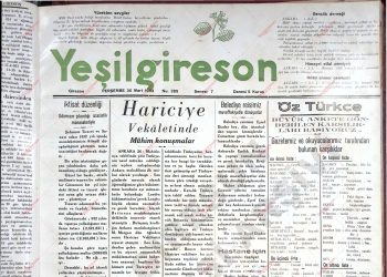 30 Mart 1933 – Sayı 285