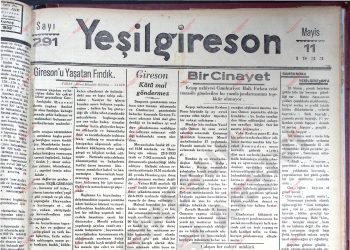 11 Mayıs 1933 – Sayı 291