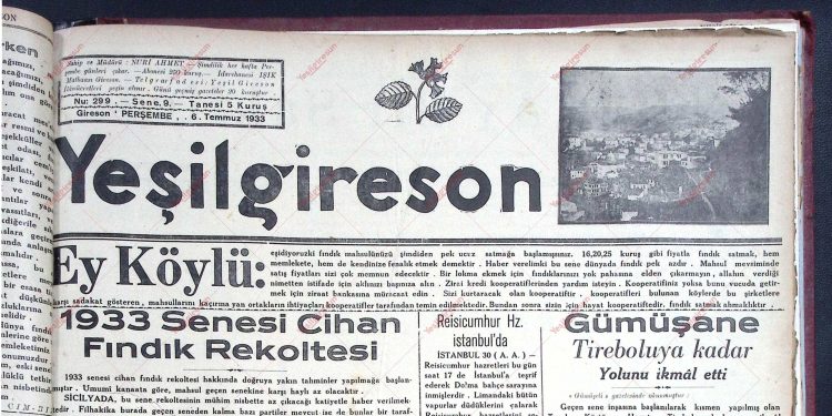 6 Temmuz 1933 – Sayı 299