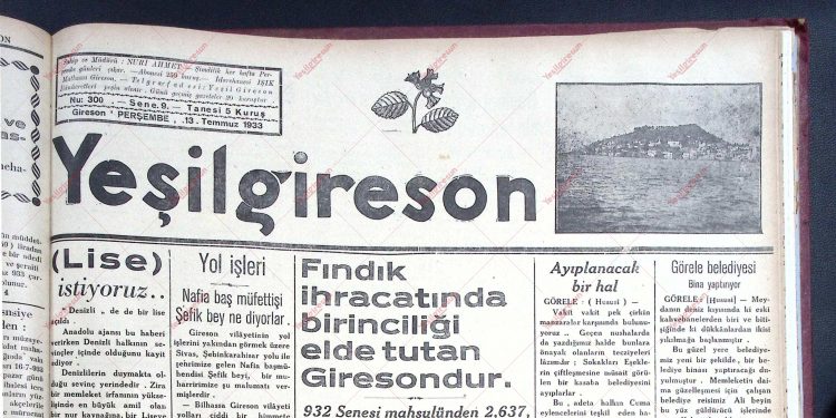 13 Temmuz 1933 – Sayı 300