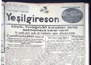 3 Ağustos 1933 – Sayı 303