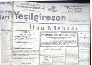 15 Mart 1934 – Sayı 329