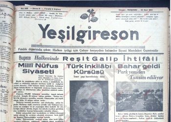 22 Mart 1934 – Sayı 330