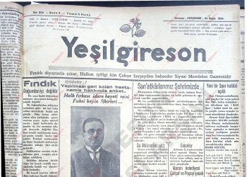 24 Mayıs 1934 – Sayı 338