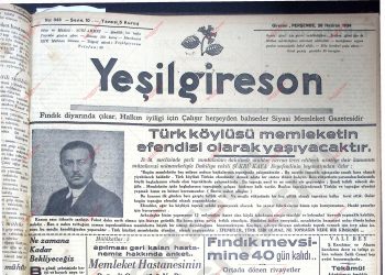 28 Haziran 1934 – Sayı 343