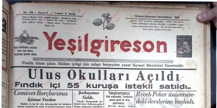 7 Aralık 1935 – Sayı 415