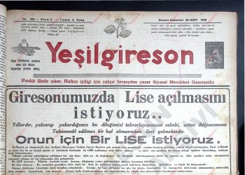 28 Mart 1936 – Sayı 430