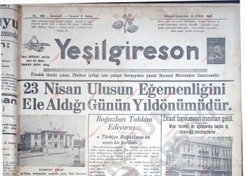 18 Nisan 1936 – Sayı 433