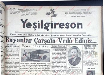 11 Temmuz 1936 – Sayı 445