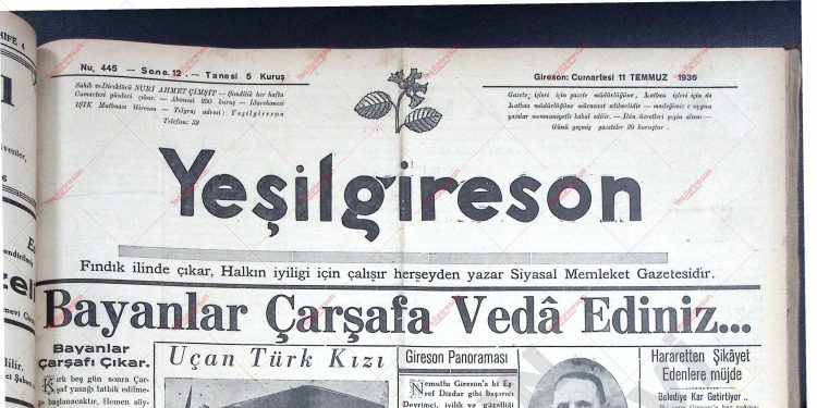 11 Temmuz 1936 – Sayı 445