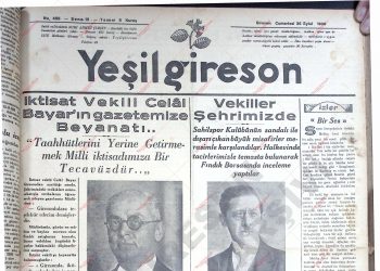 26 Eylül 1936 – Sayı 455