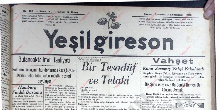 3 Ekim 1936 – Sayı 456