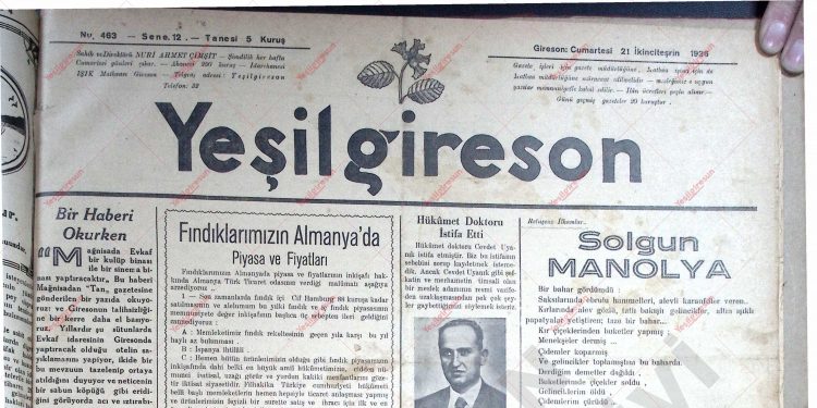 21 Kasım 1936 – Sayı 463