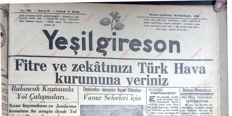 28 Kasım 1936 – Sayı 464