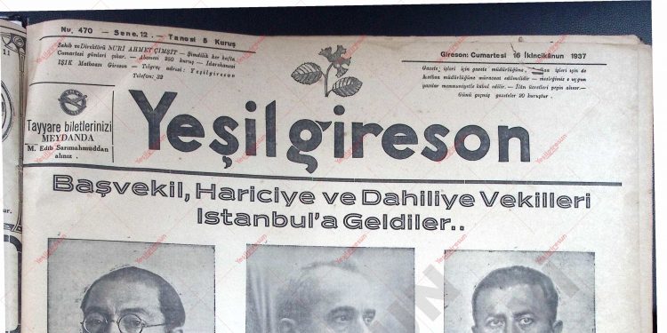 16 Ocak 1937 – Sayı 470