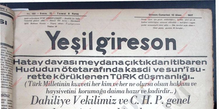 10 Nisan 1937 – Sayı 481