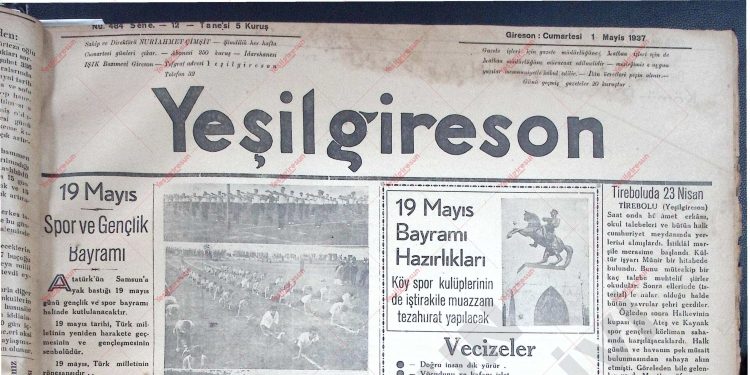 1 Mayıs 1937 – Sayı 484
