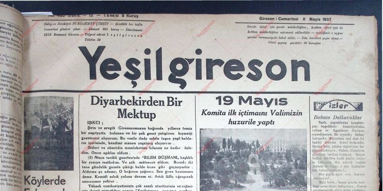 8 Mayıs 1937 – Sayı 485